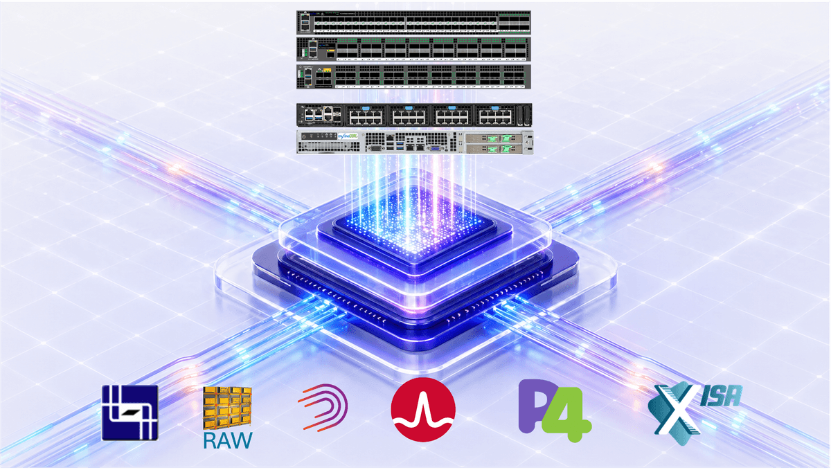 Abstract FlowDirector traffic fabric with connected network platforms